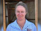 Gabby Smith works at Quality Wool in Coonamble. Picture supplied