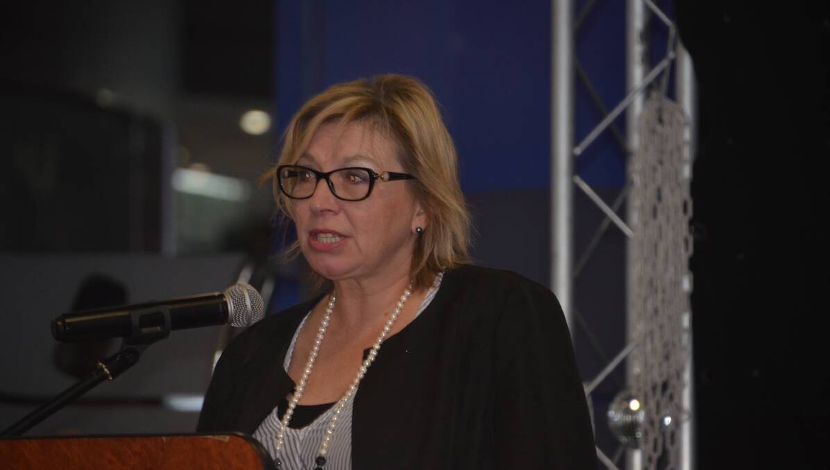 POWERFUL: Rosie Batty had a strong message for Mount Isa at the Domestic Violence breakfast on Tuesday.
