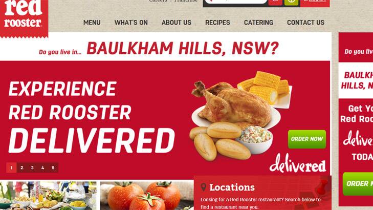 Red Rooster has begun home delivey in Sydney's outer north-west.