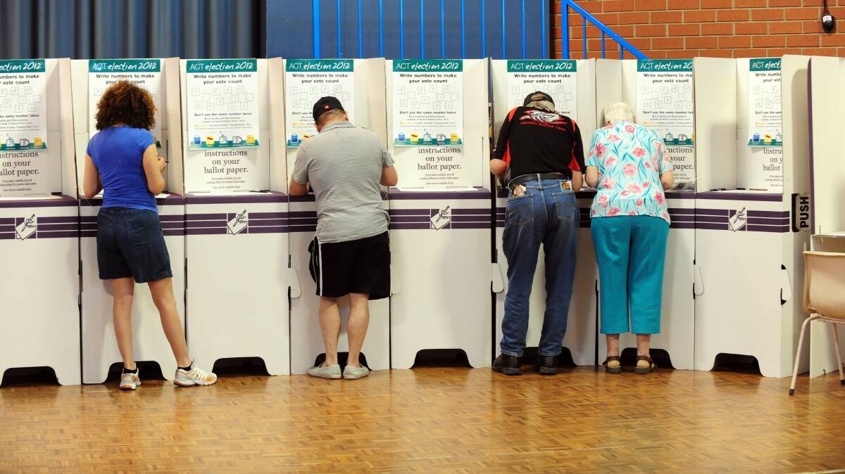 All polling booths are set to be open across the country tomorrow. Picture: Karleen Minney