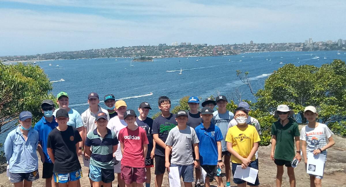 CLEAR VIEW: Knox year 7 boarders at Gunners Barracks in Mosman. Knox Grammar School is an independent Uniting Church school founded in 1924. It is committed to student and teacher excellence and wellbeing.