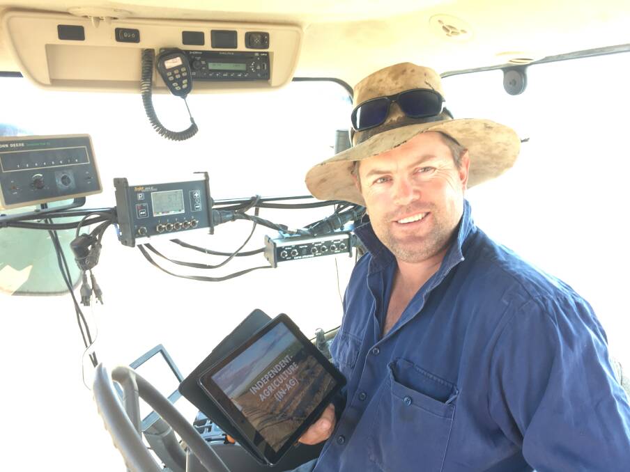 Narromine's Andrew Gill will highlight the benefits of solar-diesel hybrid irrigation at the Climate and Carbon in Agriculture 2020 conference in Adelaide next month. Photo: Contributed. 