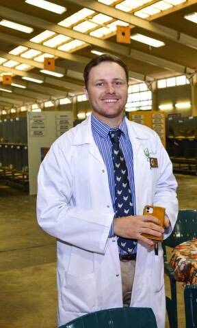 Bradley O'Leary is a judge on the agricultural circuit as well as a competitor, and will be doing both at this year's Sydney Royal over Easter. Picture supplied