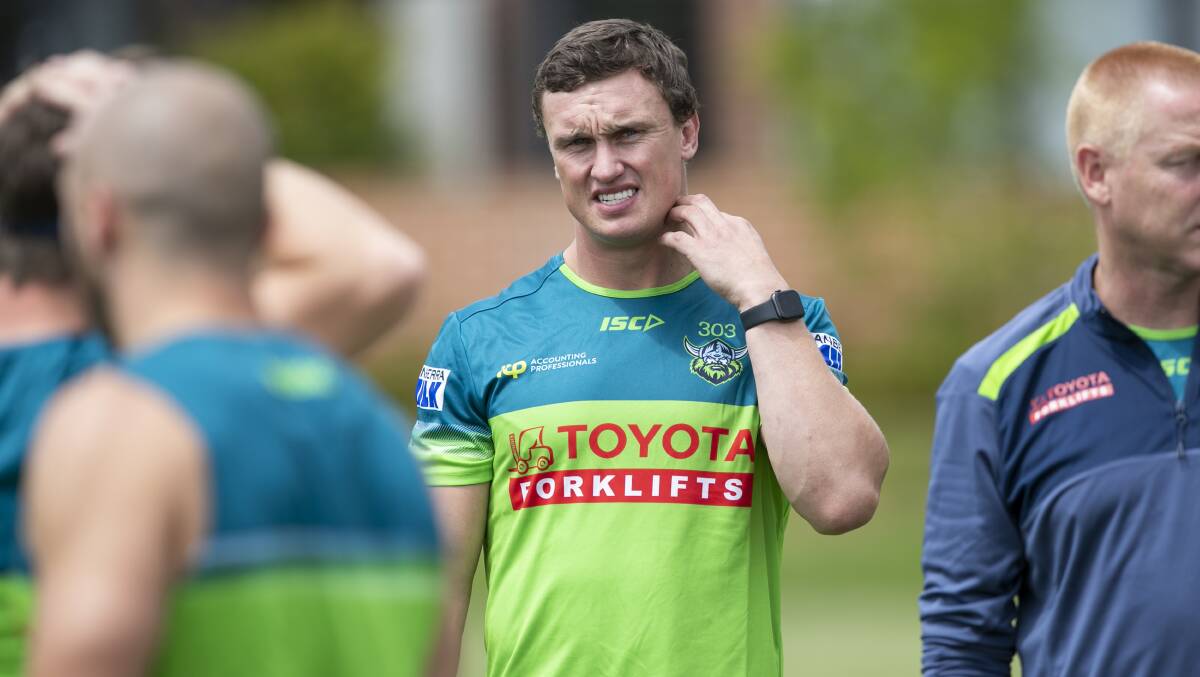 Canberra needs Jack Wighton to regain his Dally M form if it is to do any damage in 2022. Picture: Keegan Carroll