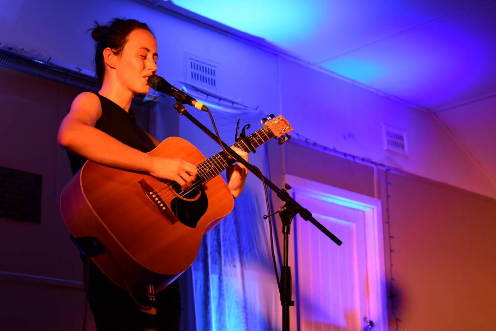 Donate to a good cause: Singer-songwriter Sophie Payten, professionally known as Gordi, is from Canowidnra in central west, NSW and has released a song where all proceeds will go to the Rural Fire Service. Photo: Ben Rodin