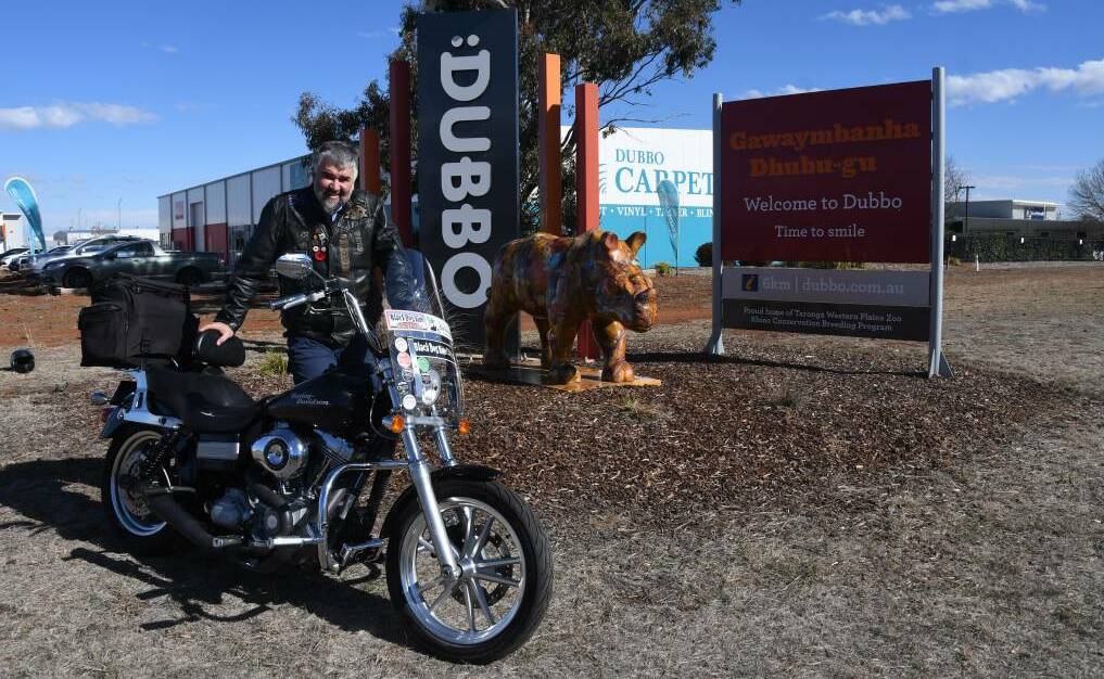 Thank you: Wayne Amor recently announced that he will step down as the NSW Ride Coordinator of the Black Dog Ride. Photo: Jennifer Hoar.