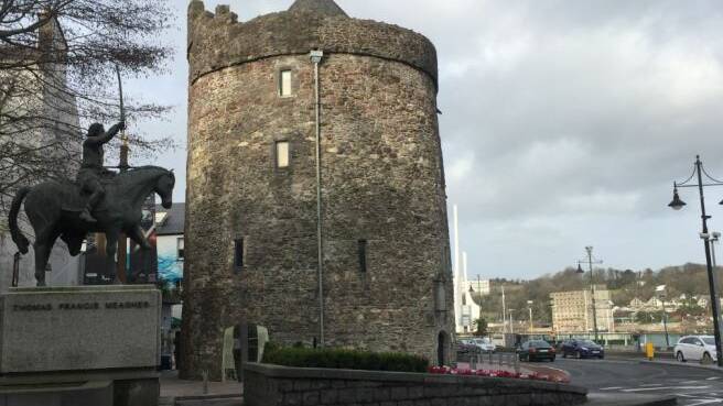 Reginald's Tower is a thousand year Viking fortress commanding the river entrance to Waterford, Ireland.