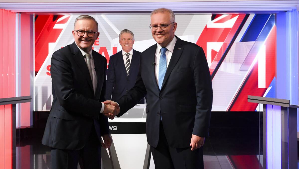 Opposition Leader Anthony Albanese and Prime Minster Scott Morrison. Pictures: AAP