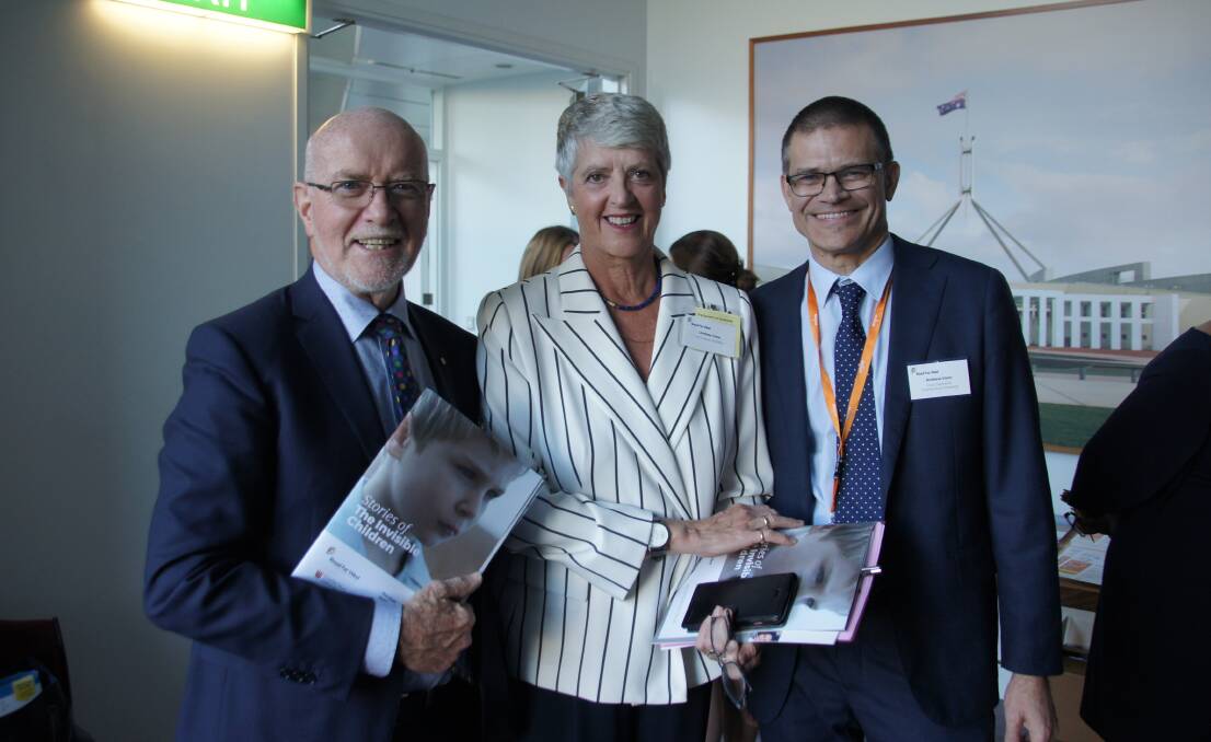 Invisible Children report launch in Parliament House, Canberra.
