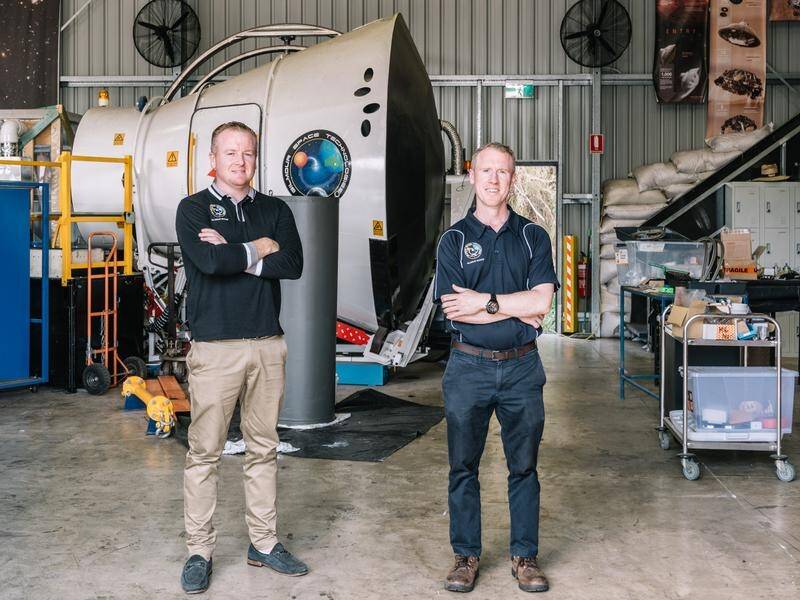 Adam and James Gilmour, of Gimour Space Tech, who launched their firt ricket in 2016.