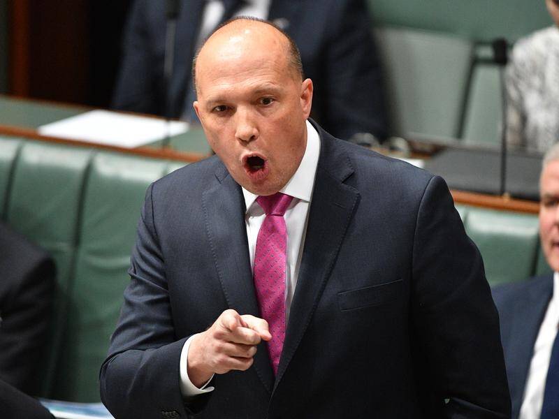 Home Affairs Minister Peter Dutton has survived a no confidence vote in Parliament 68-67.
