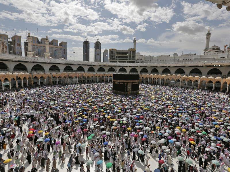 Saudi Arabia's travel ban means foreigners won't be able to reach the holy city of Mecca.