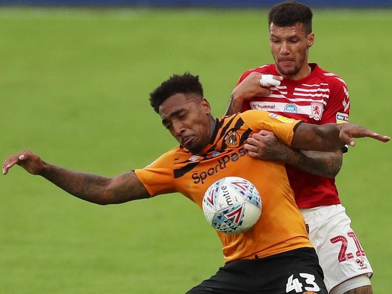 Hull's Mallik Wilks has scored a crucial winner against Middlesbrough in the English Championship.