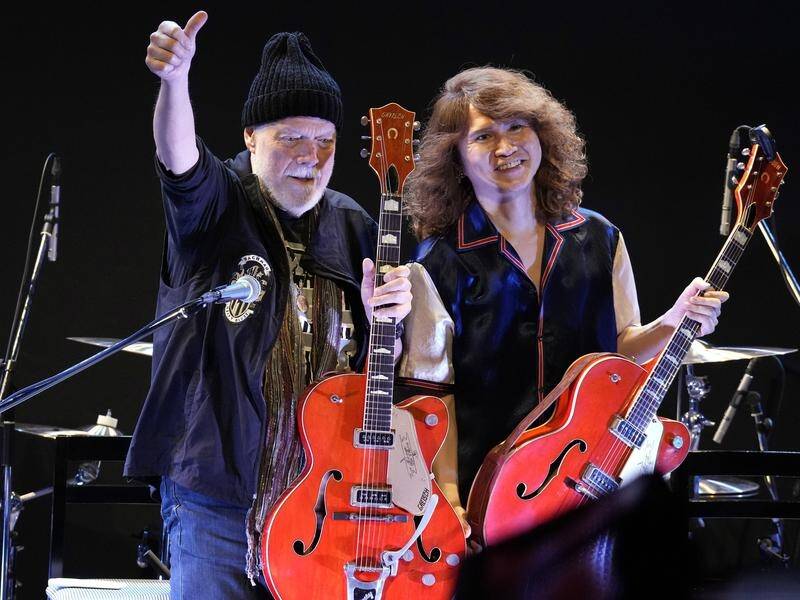 Canadian rocker Randy Bachman reunited with guitar he wrote American Woman on, 45 years after theft.