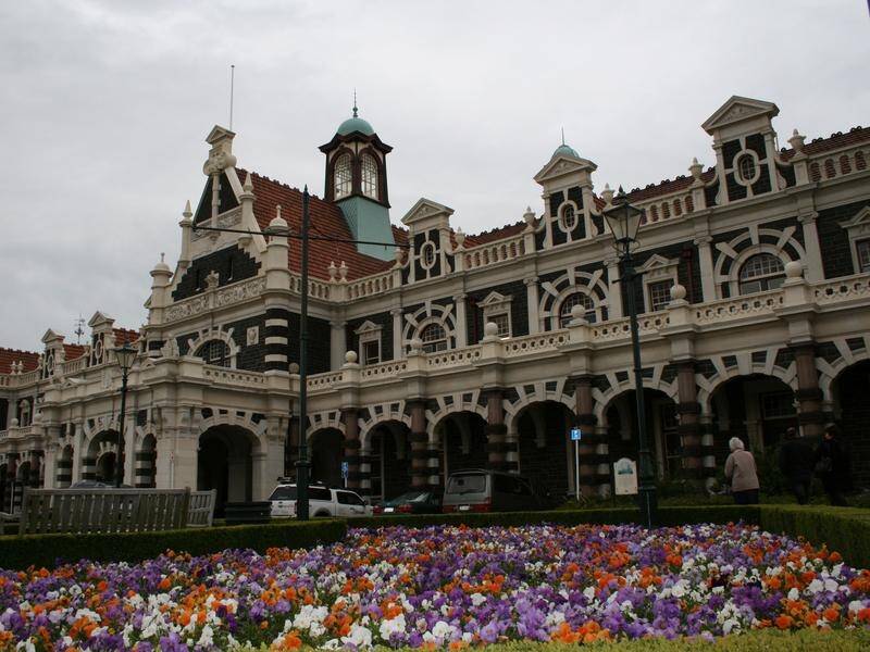 A knife attack has occurred just metres from Dunedin Railway Station in New Zealand.