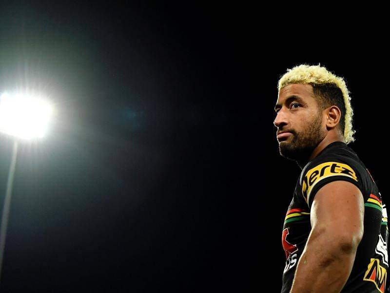 Viliame Kikau was booed by a small section of Panthers fans after he was seen in a Bulldogs jumper.