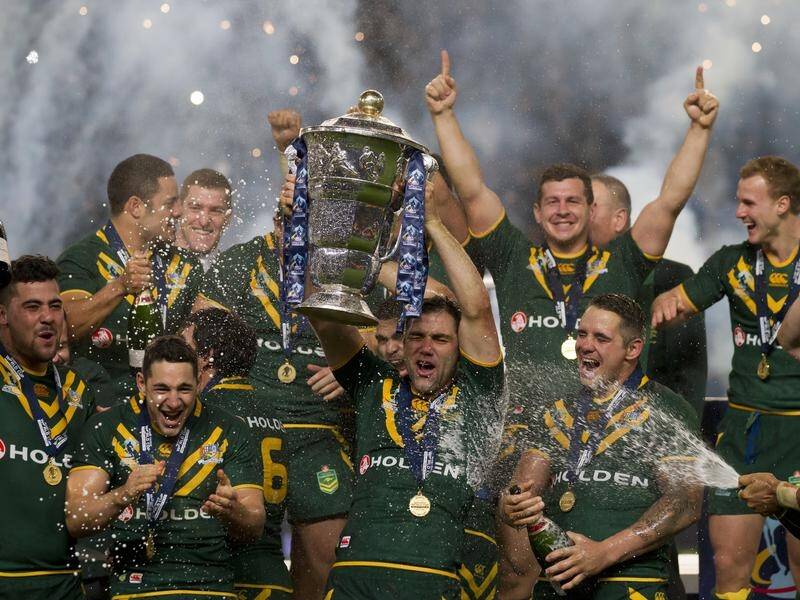 Australia will defend their Rugby League World Cup title after signing up for the 2022 tournament.
