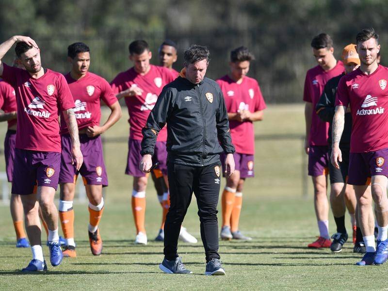 Brisbane Roar's Robbie Fowler (c) is looking forward to starting his coaching stint in the FFA Cup.