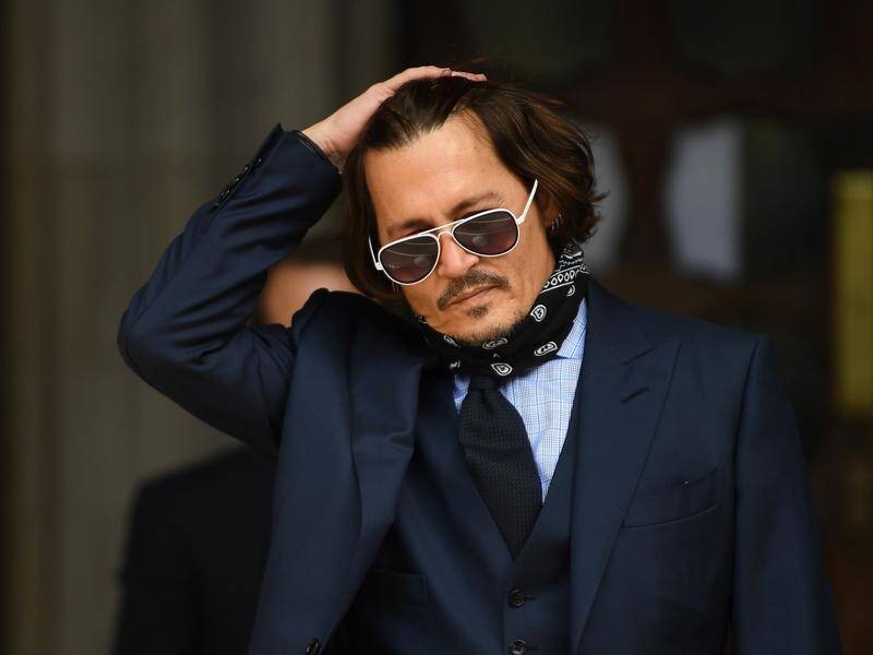 Johnny Depp has posted on social media that he is resigning from the Fantastic Beasts franchise.