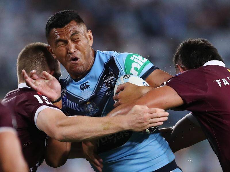 Daniel Saifiti was most impressive for the Blues, running 119 metres from 47 minutes.