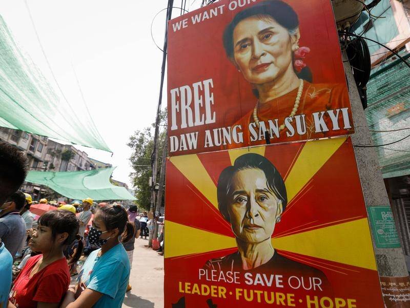 Ousted Myanmar leader Aung San Suu Kyi is expected to attend her next court hearing in person.