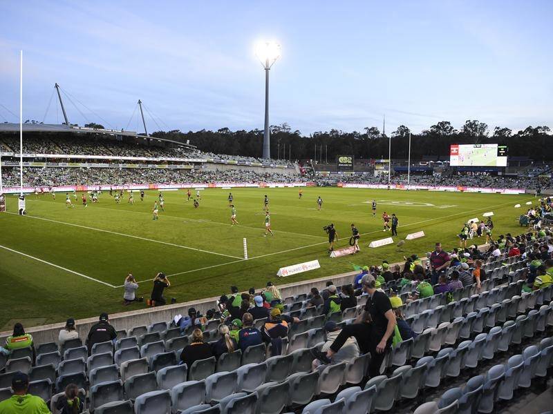 Canberra will host an NRL game at home on Friday, their first at GIO Stadium since mid-March.