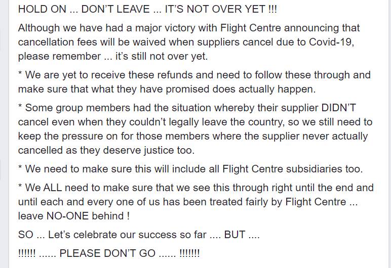 Disgruntled travellers have more questions for Flight Centre