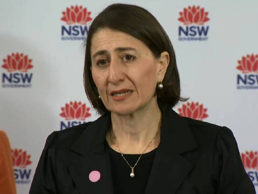 CRITICAL TIME: The next 10 days are critical for the state, NSW Premier Gladys Berejiklian said on Wednesday.