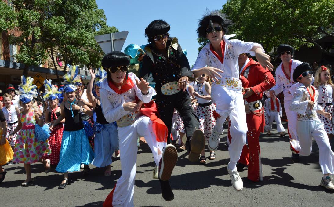 FESTIVAL FUN: The Parkes Elvis Festival has begun with thousands of people expected to flock to town.