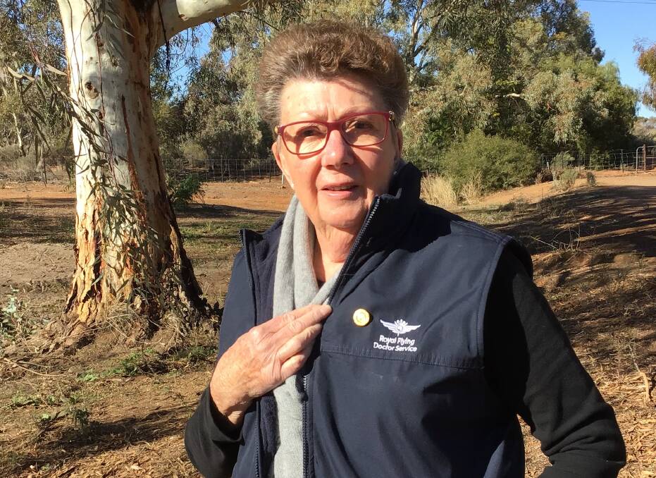 HERE TO HELP: Royal Flying Doctor Service Broken Hill Women's Auxiliary president Carol Holden. Photo: SUPPLIED